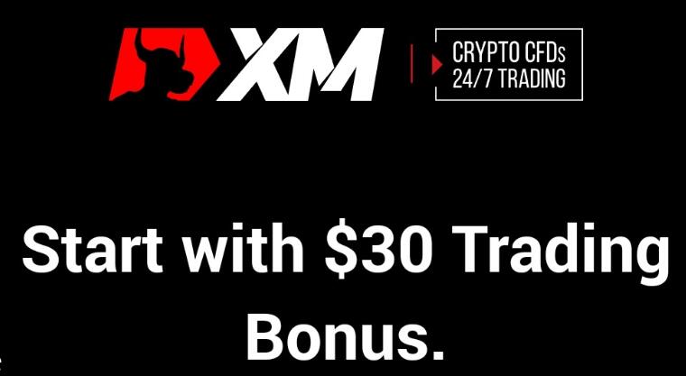 XM Broker $30 No Deposit bonus