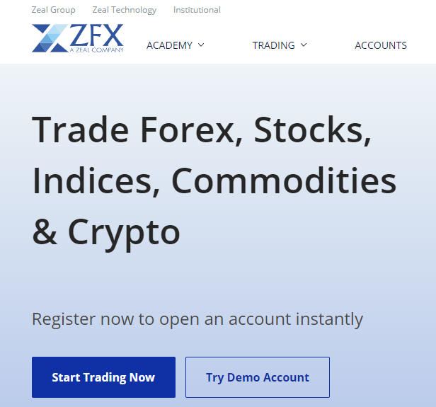 ZFX broker